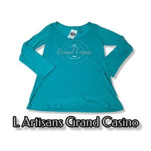 NWT artisans the art of apparel Grand casino Hinckley Mn long sleeve shirt